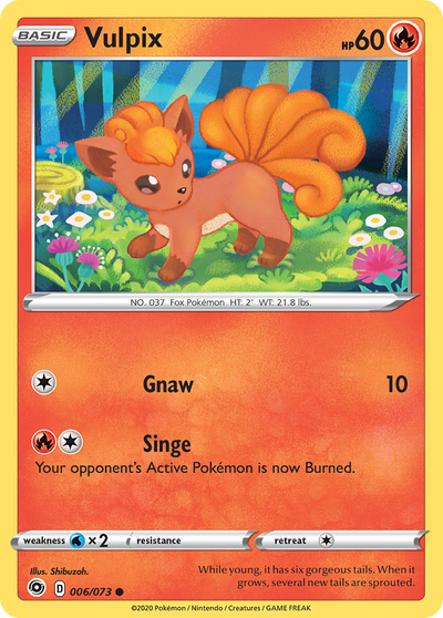 Vulpix - Champion's Path #006/073