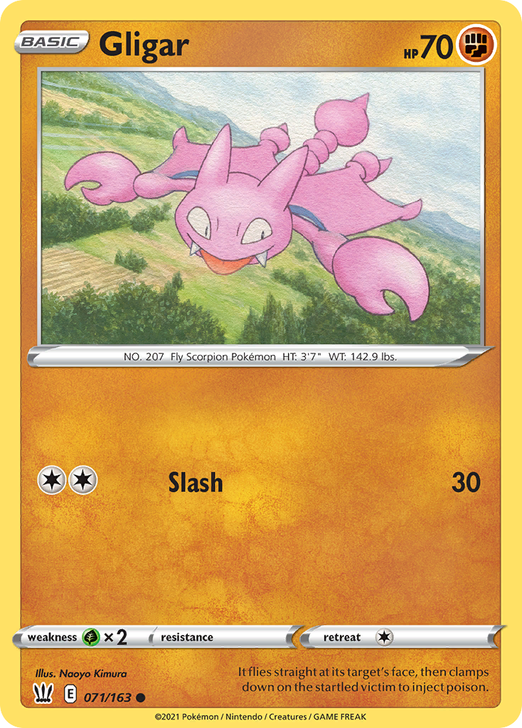 Gligar - Battle Styles #071/163