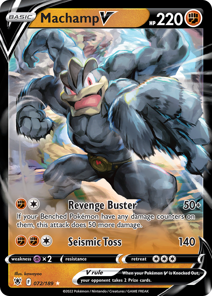 Machamp V - Astral Radiance #072/189