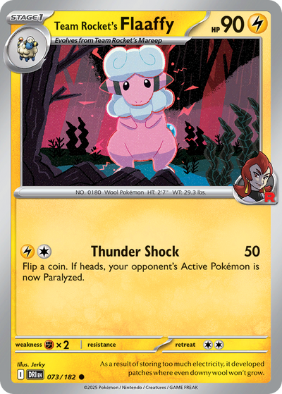 Team Rocket's Flaaffy - Destined Rivals #073/182