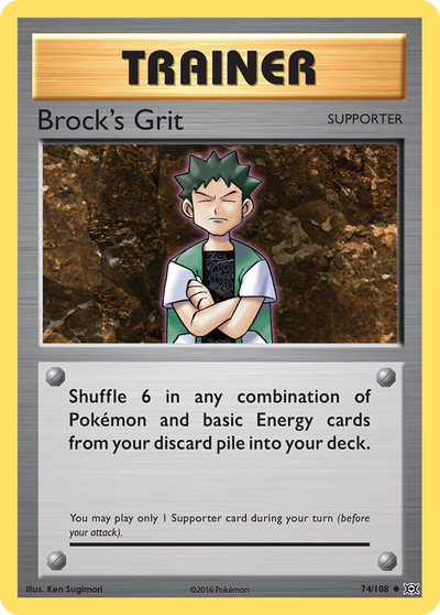 Brock's Grit - xy12 #74/108