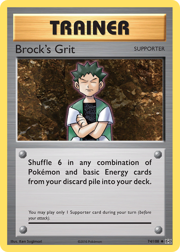Brock's Grit - xy12 #74/108