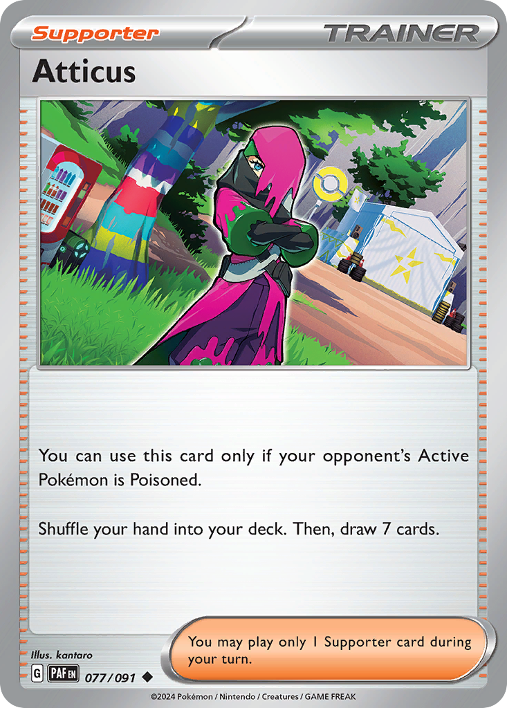 Atticus - Paldean Fates #077/091