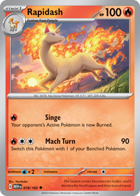 Rapidash - 151 #078/165