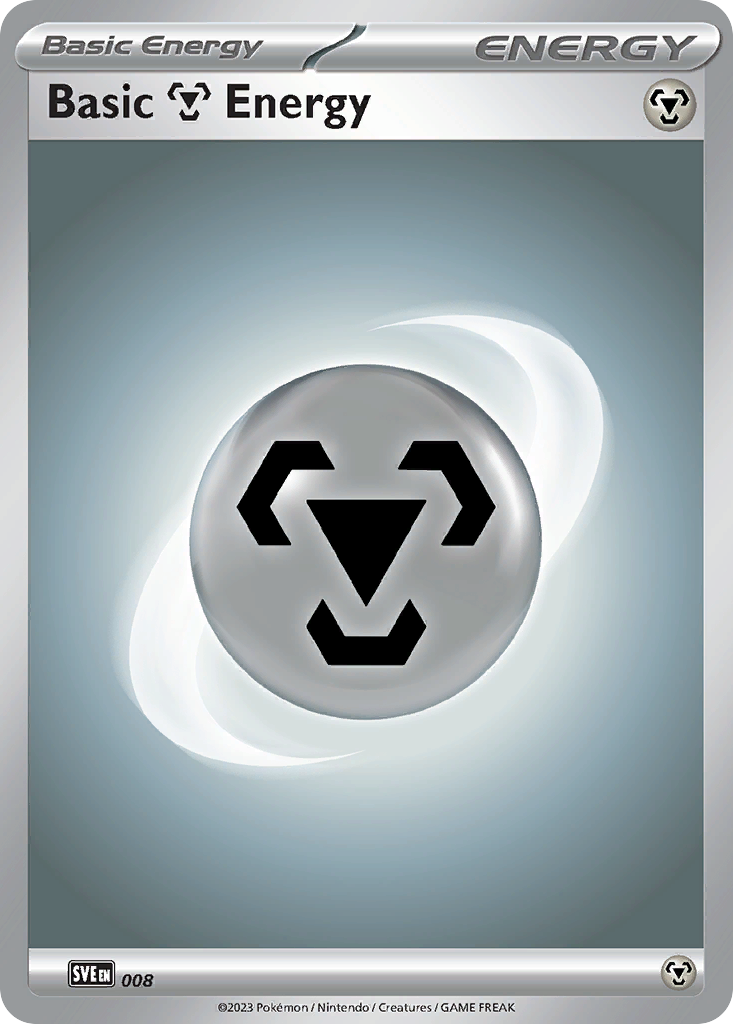 Basic Metal Energy - Scarlet & Violet Energies #008