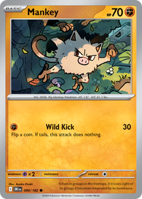 Mankey - Destined Rivals #090/182