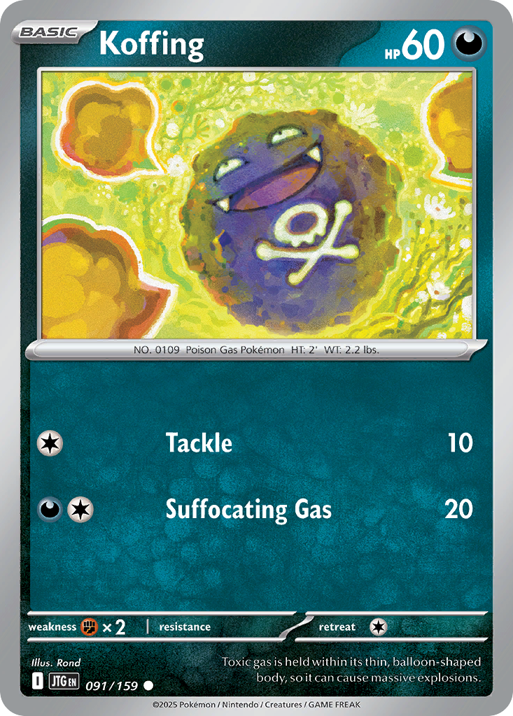Koffing - Journey Together #091/159