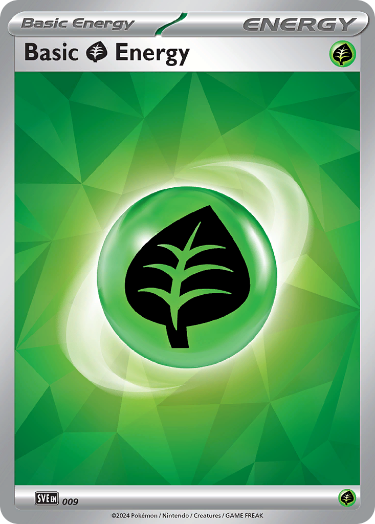 Basic Grass Energy - Scarlet & Violet Energies #009
