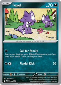 Toxel - Mega Evolution Black Star Promos #078