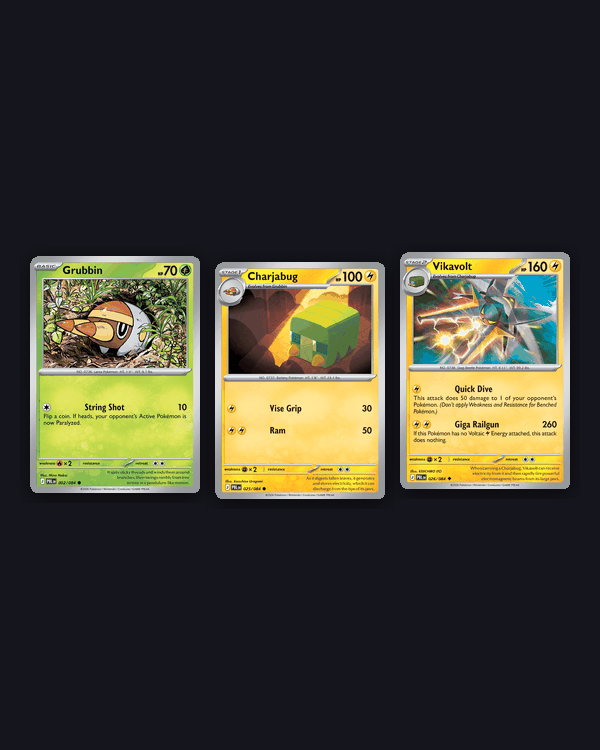 Charjabug Evolution Line Bundle