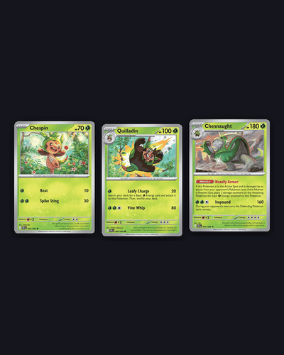 Chespin Evolution Line Bundle