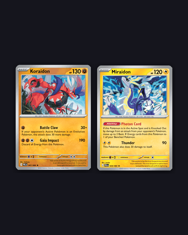 Koraidon & Miraidon Bundle