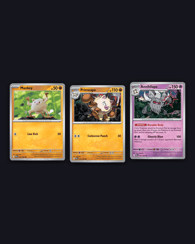 Mankey Evolution Line Bundle