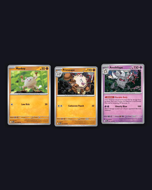 Mankey Evolution Line Bundle