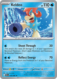 Keldeo - Chaos Rising #019/086