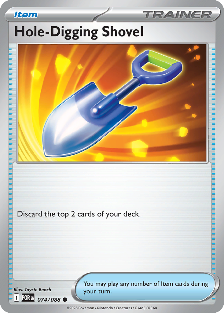 Hole-Digging Shovel - Perfect Order #074/088