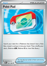 Poké Pad - Perfect Order #081/088