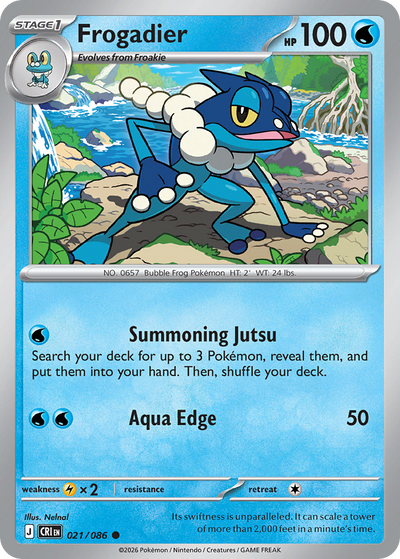 Frogadier - Chaos Rising #021/086