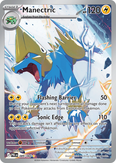 Manectric - Pitch Black #089/084