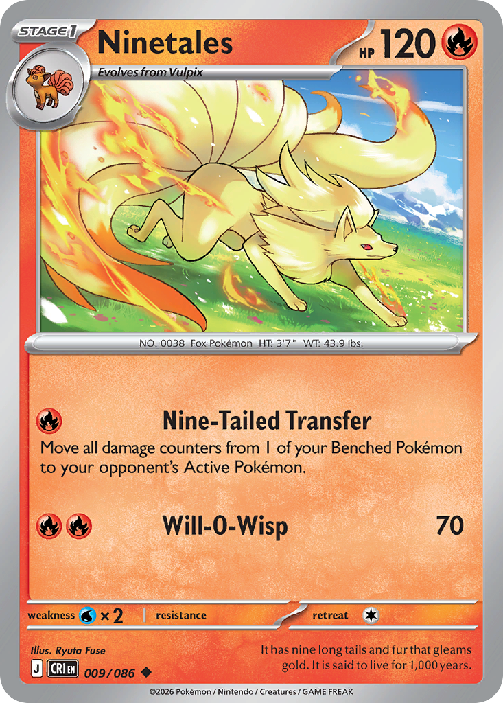 Ninetales - Chaos Rising #009/086