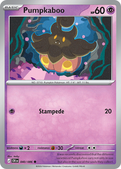 Pumpkaboo - Chaos Rising #040/086