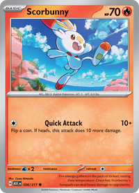 Scorbunny - Ascended Heroes #036/217