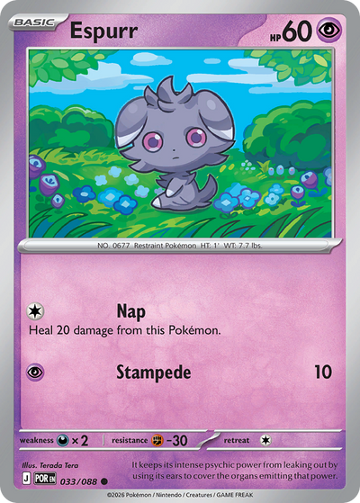 Espurr - Perfect Order #033/088