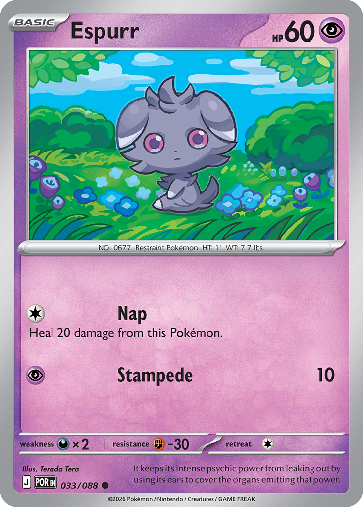 Espurr - Perfect Order #033/088