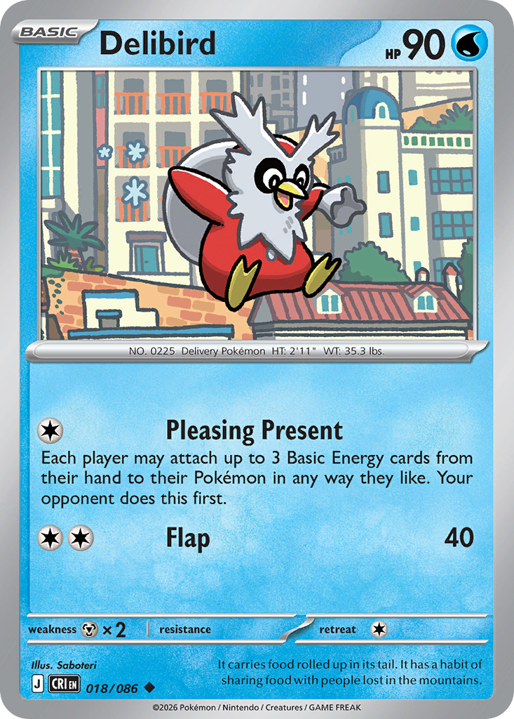 Delibird - Chaos Rising #018/086