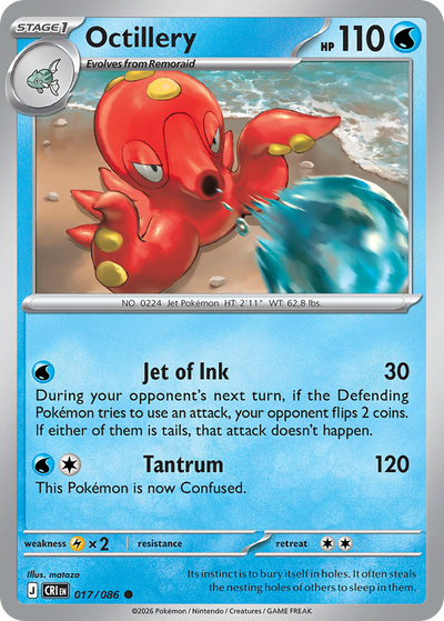 Octillery - Chaos Rising #017/086