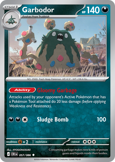 Garbodor - Chaos Rising #057/086