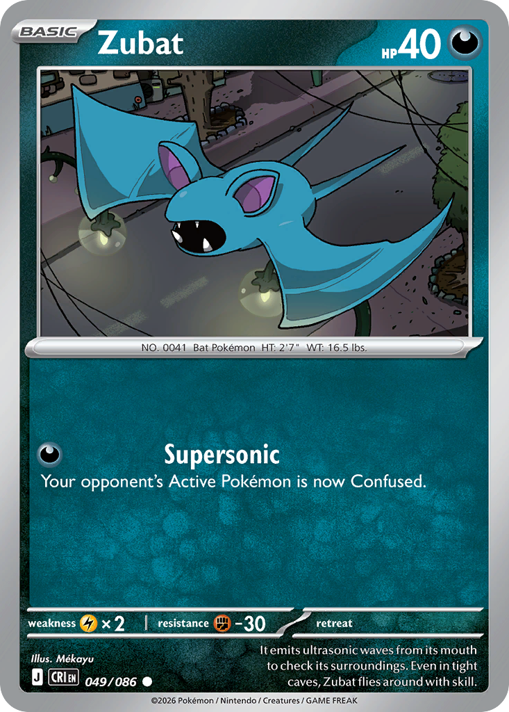 Zubat - Chaos Rising #049/086