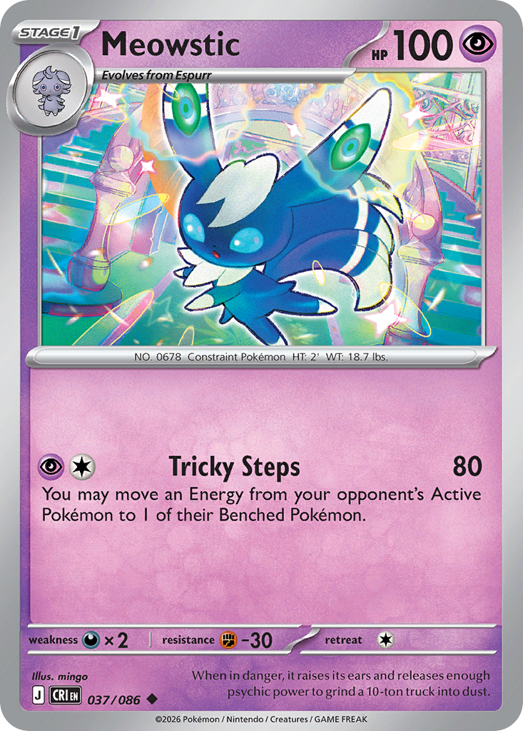 Meowstic - Chaos Rising #037/086