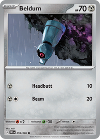 Beldum - Chaos Rising #059/086