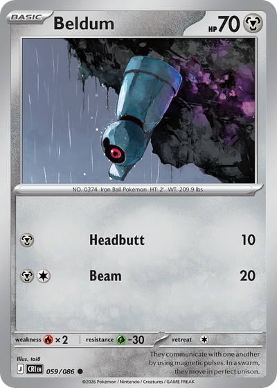 Beldum - Chaos Rising #059/086