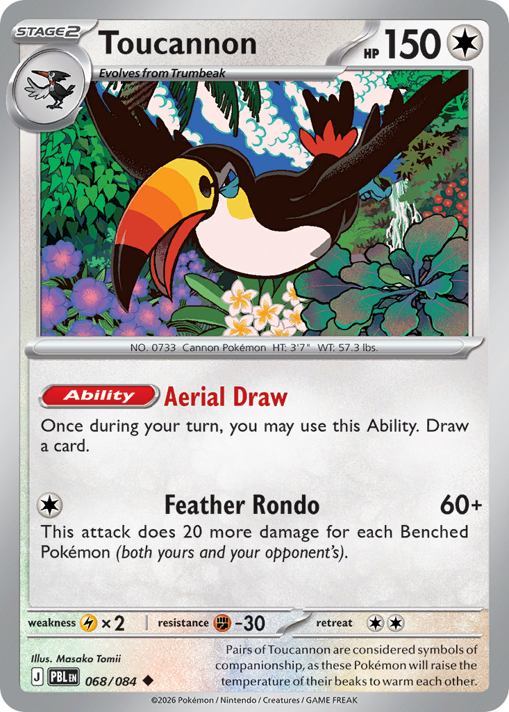 Toucannon - Pitch Black #068/084