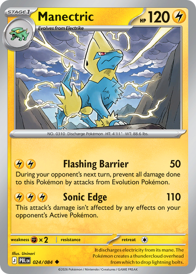 Manectric - Pitch Black #024/084