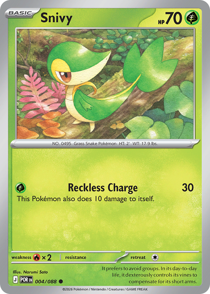 Snivy - Perfect Order #004/088