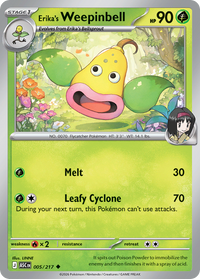 Erika's Weepinbell - Ascended Heroes #005/217