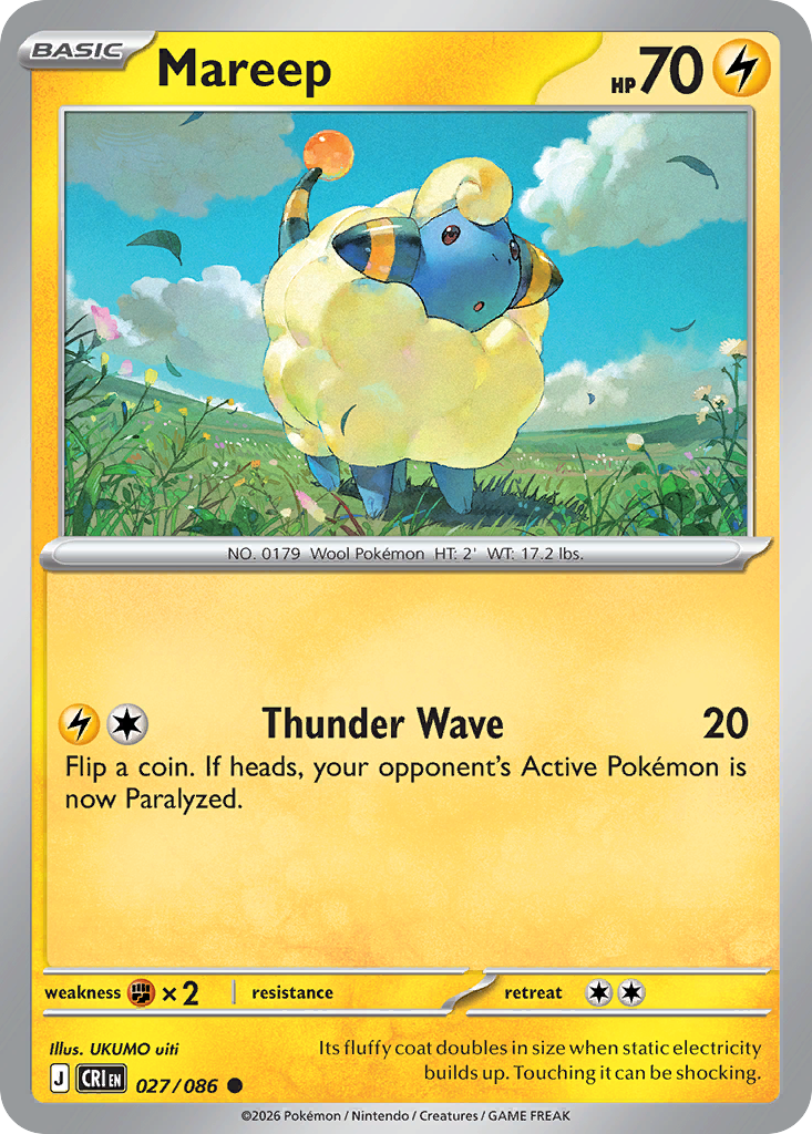 Mareep - Chaos Rising #027/086