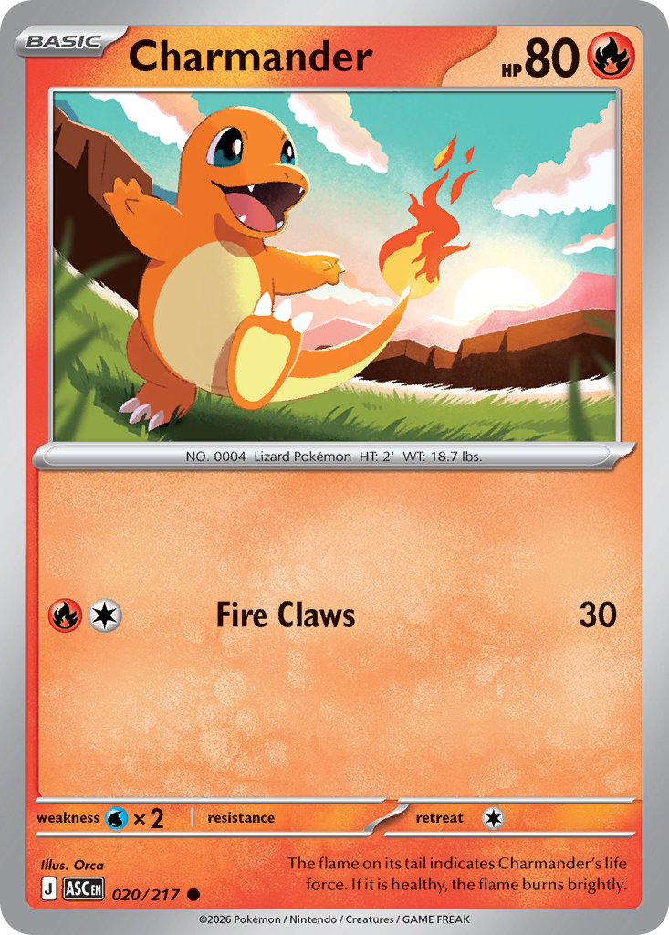 Charmander - Ascended Heroes #020/217
