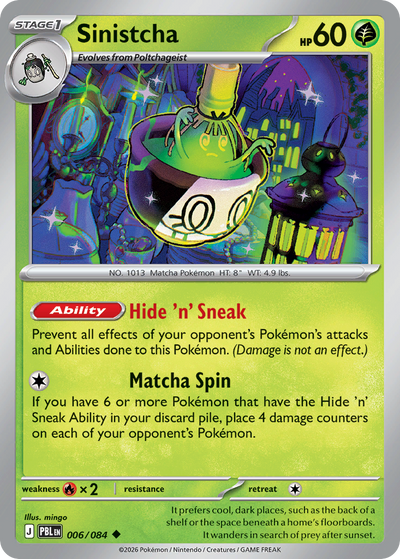 Sinistcha - Pitch Black #006/084