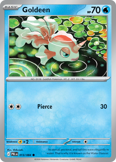 Goldeen - Pitch Black #013/084