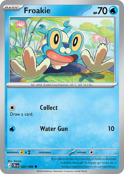 Froakie - Chaos Rising #020/086