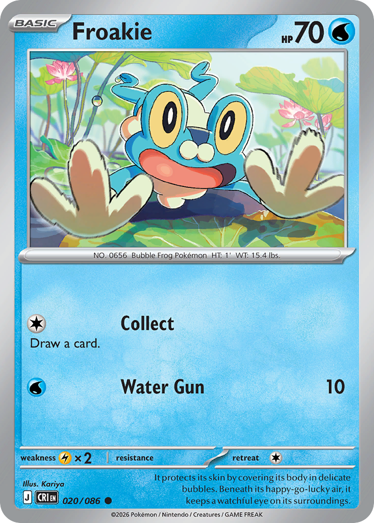 Froakie - Chaos Rising #020/086