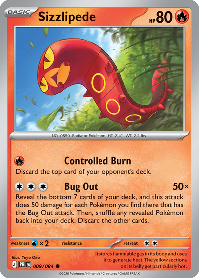 Sizzlipede - Pitch Black #009/084