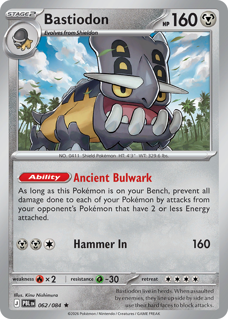 Bastiodon - Pitch Black #062/084