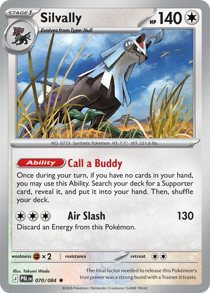 Silvally - me5 #070/084
