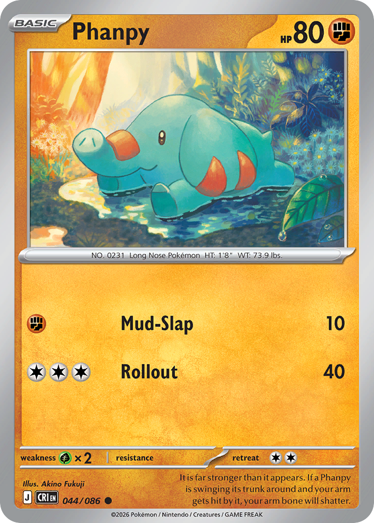Phanpy - Chaos Rising #044/086