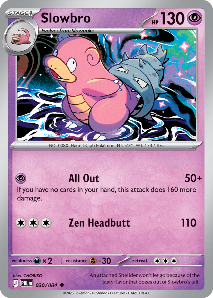 Slowbro - Pitch Black #030/084
